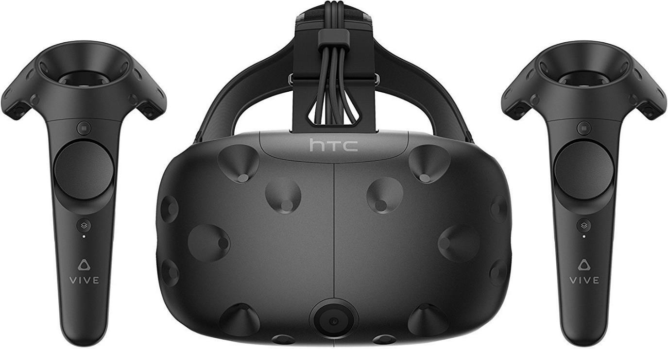 HTC Vive HMD and Controllers (2016)