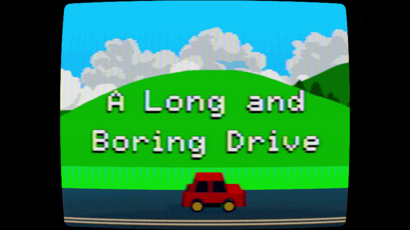 A Long and Boring Drive