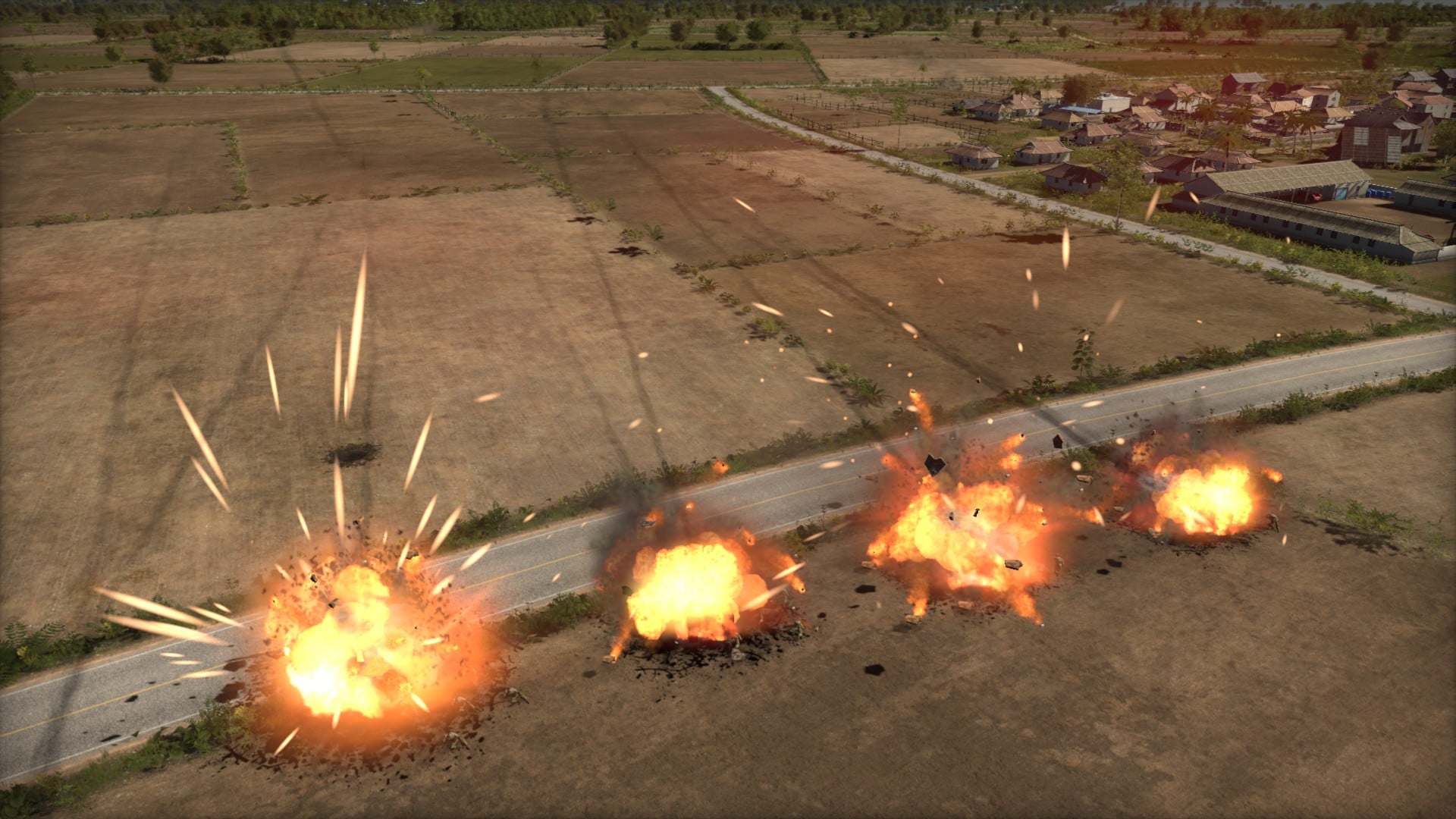 ATGM Spam, 10 missiles, 7 Hits, 4 Destroyed (only 1 missile hit required vs each Warrior IFV)