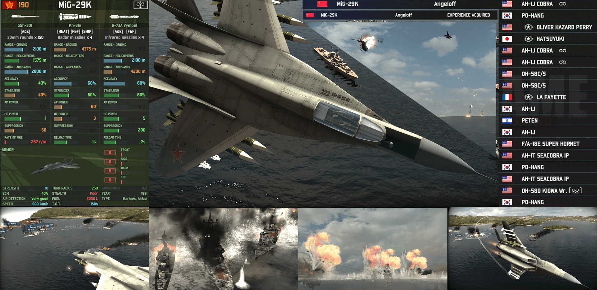 MiG-29K in action online