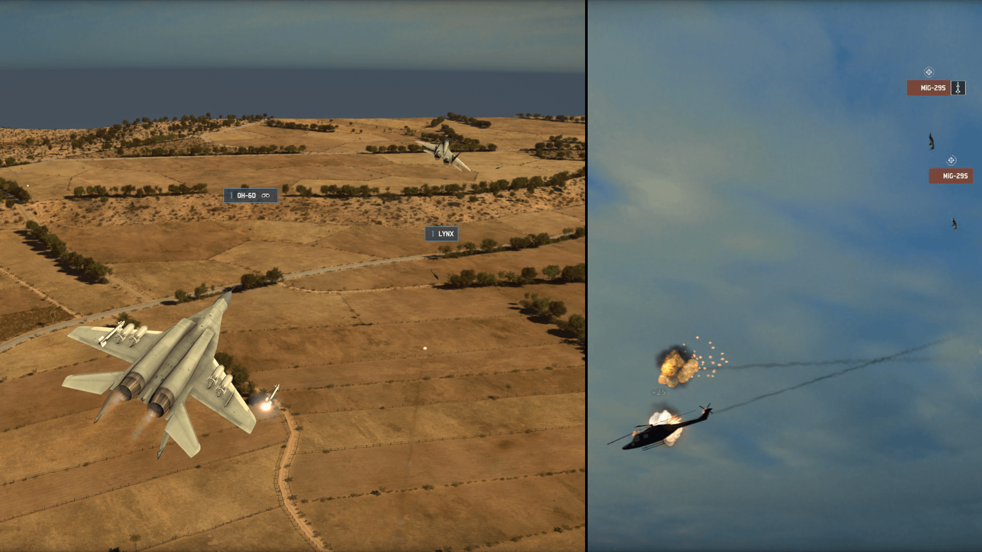 Getting rid of pesky aggressive recon landings.