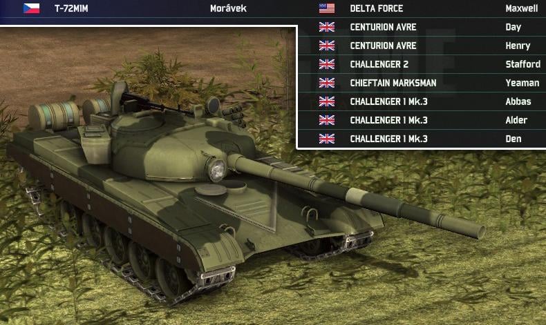 T-72M1M punching above